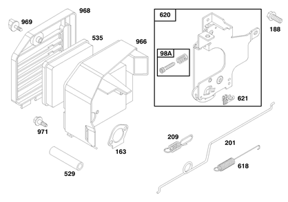 Engine Gts 150 Diagram and Parts List for 20464 6900001 - 6999999 Toro Lawn Mower