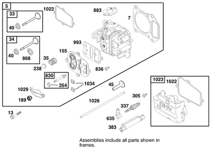 Engine Gts-200 Diagram and Parts List for 20786 8900001 - 8999999 Toro Lawn Mower