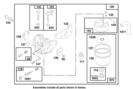 Engine Gts 150 Diagram and Parts List for 26633B 6900001 - 6999999 Toro Lawn Mower