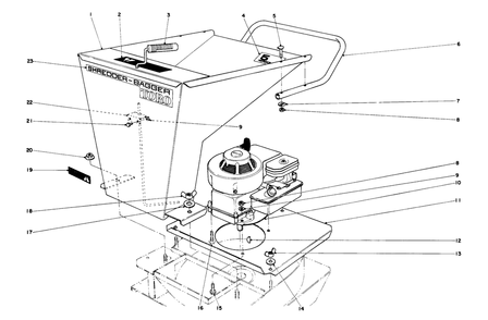 Part Location Diagram of 12-3660 Toro Handle