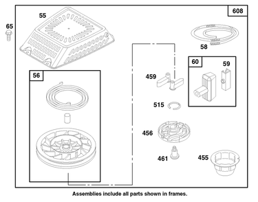 Engine Gts 150 Diagram and Parts List for 22142 7900001 - 7999999 Toro Lawn Mower