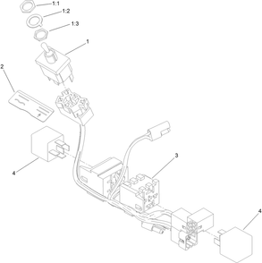 Part Location Diagram of 105805 Toro DISCONTINUED
