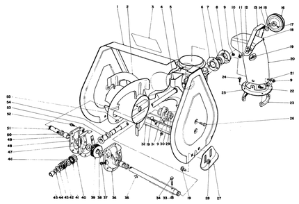 Part Location Diagram of 37-6650 Toro DISCONTINUED