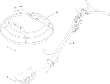 Part Location Diagram of ST47355 Toro Mount-Shock