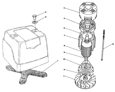 Motor Briggs & Stratton Model No 748001-0339-01 Diagram and Parts List for 20564 0000001 - 0999999 Toro Lawn Mower