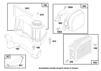Engine Gts 150 Diagram and Parts List for 26633 7900001 - 7999999 Toro Lawn Mower