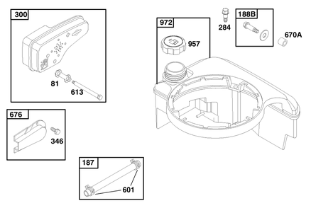 Engine Briggs & Stratton Model 12f802-1767-E1 Diagram and Parts List for 20914 8900001 - 8999999 Toro Lawn Mower