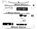 Decals, Miscellaneous Diagram and Parts List for F2-09K401 1988 Toro Lawn Tractor