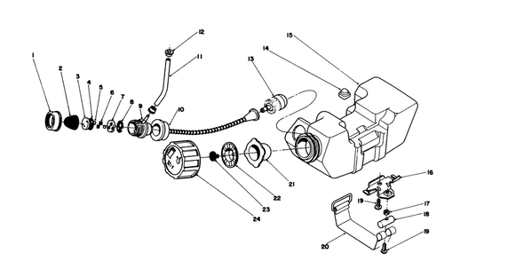Part Location Diagram of 54-7040 Toro DISCONTINUED