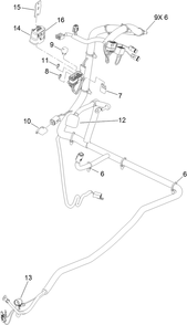 Part Location Diagram of 32180-156 Toro Cap-Plug, 6 Way