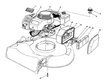 Engine Assembly Diagram and Parts List for 16202C 5000001 - 5999999 Toro Lawn Mower