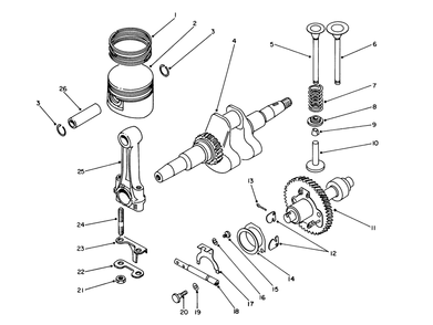 Part Location Diagram of 50-1980 Toro Tappet (L:40.19)