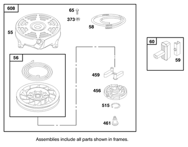 Engine Briggs & Stratton Model 12f802-1750-E1 Diagram and Parts List for 20776 8900001 - 8999999 Toro Lawn Mower