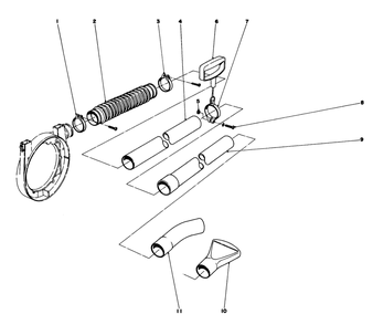 Part Location Diagram of 41-3880 Toro Clamp