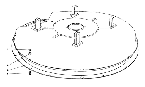 Wet Grass Bagging Kit No. 38-5730 (Optional) Diagram and Parts List for 56150 7000001 - 7999999 Toro Lawn Tractor