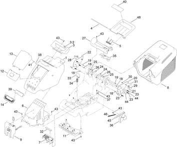 Part Location Diagram of 134-4120 Toro Guard, Flywheel