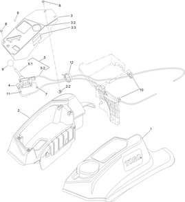 Fender, Console And Control Assembly Diagram and Parts List for 74901 (314000001-314999999)(2014) Toro Lawn Mower