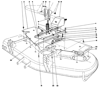 Cutting Unit Model No. 30555 (Continued) Diagram and Parts List for 30555 6000001 - 6999999 Toro Lawn Mower