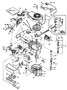 Engine Tecumseh Model No. Tnt 100-10076d Diagram and Parts List for 20770 2000001 - 2999999 Toro Lawn Mower