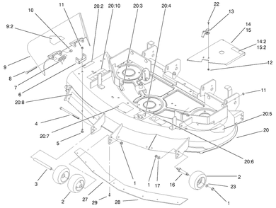Part Location Diagram of E373034 Toro DISCONTINUED