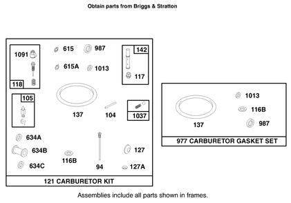 Engine Briggs & Stratton Model 303776-1188-A1 Diagram and Parts List for 30182 990001 - 999999 Toro Lawn Tractor Accessories