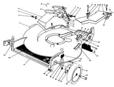 Part Location Diagram of 11-4099 Toro DISCONTINUED
