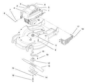 Engine Assembly Diagram and Parts List for 20480 7900001 - 7999999 Toro Lawn Mower