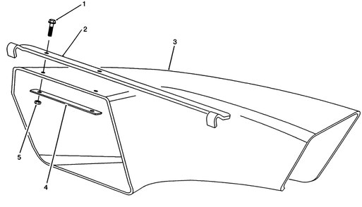 Side Discharge Chute Model No. 59112 (Optional) Diagram and Parts List for 27501 2000001 - 2999999 Toro Lawn Mower