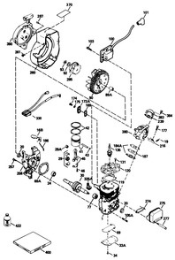 Engine Tecumseh Model No. Hsk600 Type 1667r (Model No. 38195 Only) Diagram and Parts List for 38196 3900001 - 3999999 Toro Snow Blower