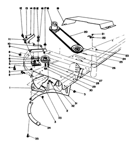 Grass Collection System Model No. 30576 (Optional) (Continued) Diagram and Parts List for 30754 0000001 - 0999999 Toro Lawn Tractor