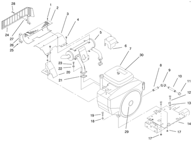 Part Location Diagram of 94-1803-03 Toro DISCONTINUED