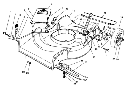 Part Location Diagram of 82-7621 Toro DISCONTINUED