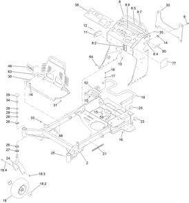 Part Location Diagram of 132-5150-03 Toro Guard-Engine
