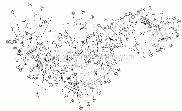 Part Location Diagram of 920038-4 Toro Washer