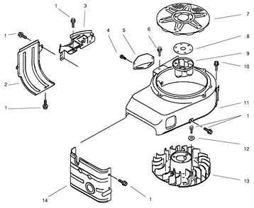 Part Location Diagram of 14037-2104-91 Toro Screen