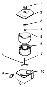 Air Intake/Filtration-Engine Kohler Model No. Cv14 S-1429 Diagram and Parts List for 30185 20000001 - 29999999 Toro Lawn Tractor Accessories