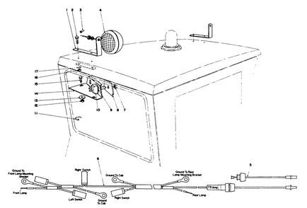 Part Location Diagram of 218-488 Toro Connector