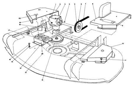 Cutting Unit Model No. 30544 (Continued) Diagram and Parts List for 30544 500001 - 599999 Toro Lawn Mower