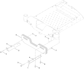 Weight Assembly Diagram and Parts List for 79841 400000000 - 999999999 Toro Lawn Tractor