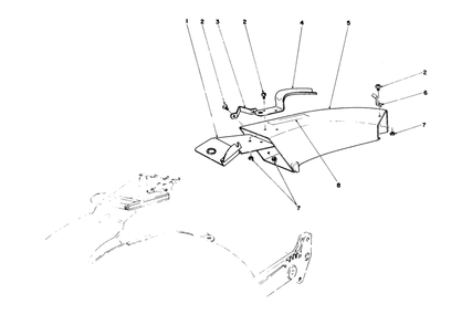 Side Discharge Chute Model No. 59108 (Optional) Diagram and Parts List for 20581 7000001 - 7999999 Toro Lawn Mower