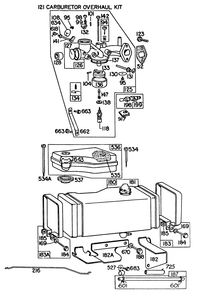 Engine Briggs & Stratton Model No. 191702-2133-01 Diagram and Parts List for 56138 3000001 - 3999999 Toro Lawn Tractor