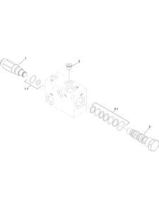 Part Location Diagram of 120-7597 Toro Seal Kit