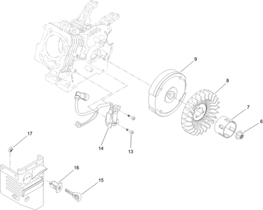 Ignition And Electrical Assembly Diagram and Parts List for 38755 409000000 - 411499999 Toro Snow Blower