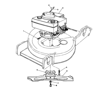 Engine Assembly Diagram and Parts List for 20587 0000001 - 0999999 Toro Lawn Mower