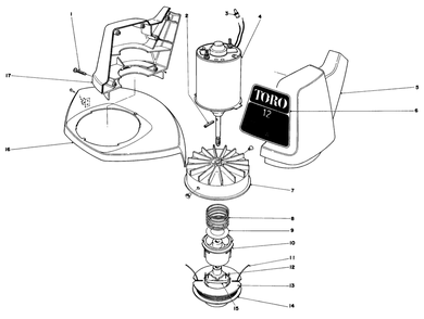 Part Location Diagram of 33-9110 Toro DISCONTINUED