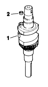 Crankshaft-Engine-Kohler Model Cv12.5t Spec. No. 1254 Diagram and Parts List for 30156 200001 - 299999 Toro Lawn Tractor Accessories