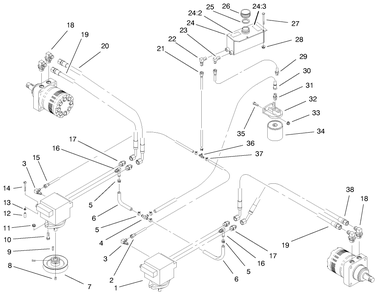 Part Location Diagram of E513890 Toro DISCONTINUED