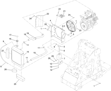 Part Location Diagram of 108-2066 Toro Plug-Grommet