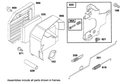 Engine Gts 150 Diagram and Parts List for 20764BC 59000001 - 59999999 Toro Lawn Mower