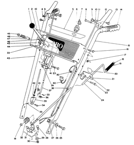 Part Location Diagram of 37-8821 Toro DISCONTINUED